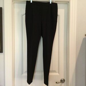 Chico's So Slimming Pants Black Label Size 1 Regular Black M/8